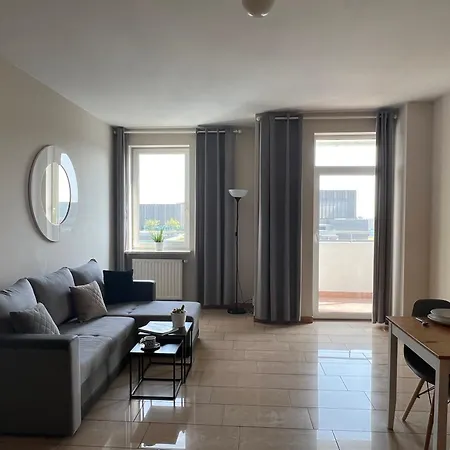 Apartment Z Widokiem Na Centrum I Darmowym Parkingiem Warschau